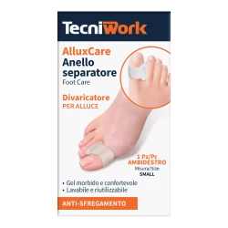 TECNIWORK ALLUXCARE ANELLO SEPARATORE PER ALLUCE MEDIUM/LARGE 1PZ DISPOSITIVO MEDICO CE