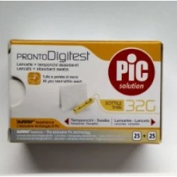 PIC LANCETTE PRONTO DIGITEST SENS 25PZ