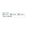 ORIONE TALLONETTA PIATTA IN SILICONE ART.104 DM - immagine 2