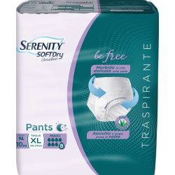 SERENITY PANTS SENSITIVE BE FREE MAXI PLUS TG.XL 10PZ DM